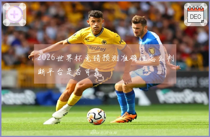 2026世界杯竞猜预测准确性怎么判断平台是否可靠